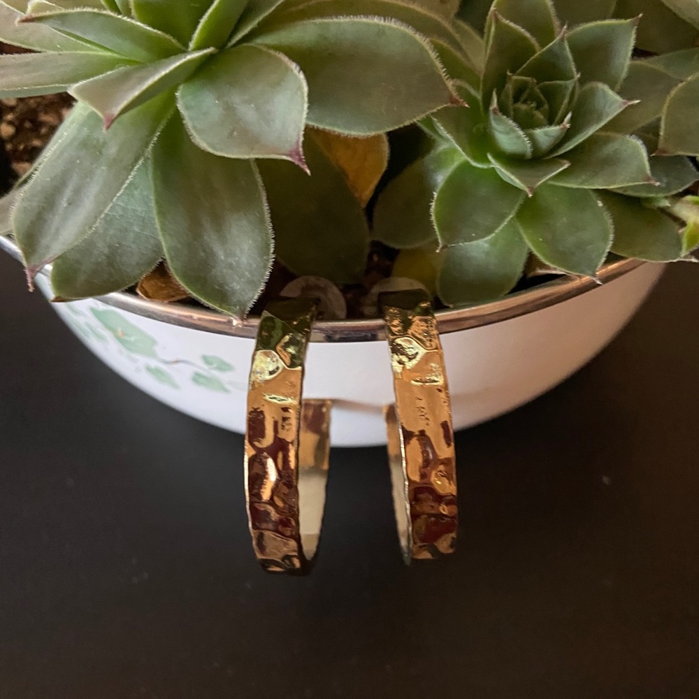 Gold Hoop Earrings